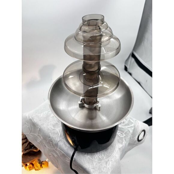 Chocolate fondue set. Nostalgia. - Picture 2 of 11